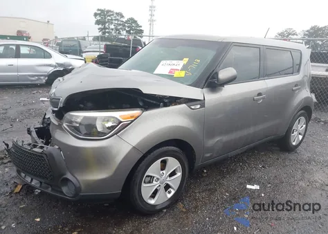 2014 Kia Soul z USA, uszkodzony, nr VIN KNDJN2A20E7097118